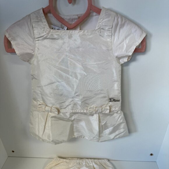 VINTAGE Baby Dior Silk Dress